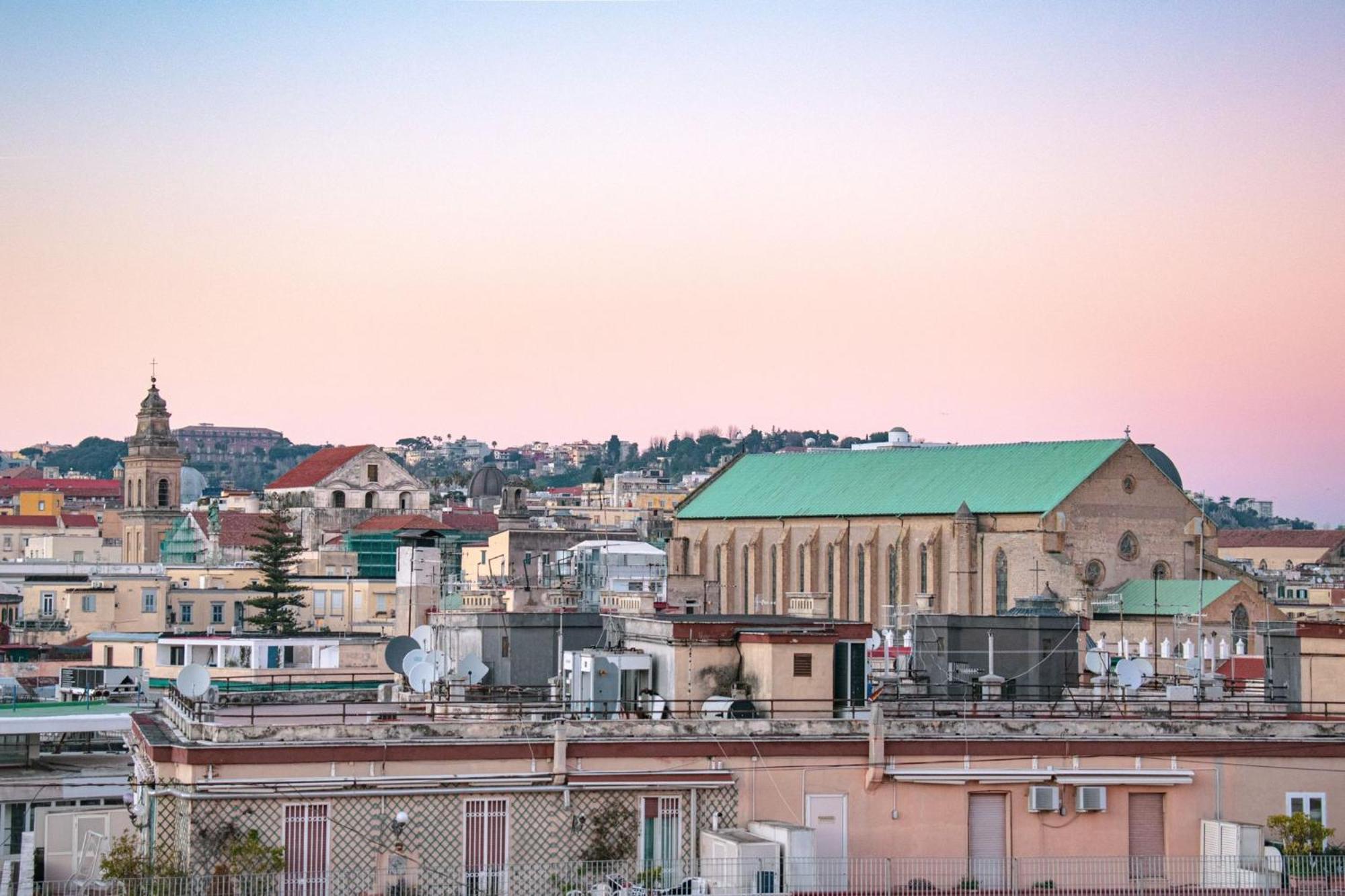 Il Gabbiano Napoli Villa Bagian luar foto